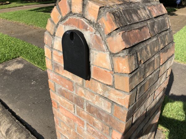 Brick Mailbox Repair in Georgetown