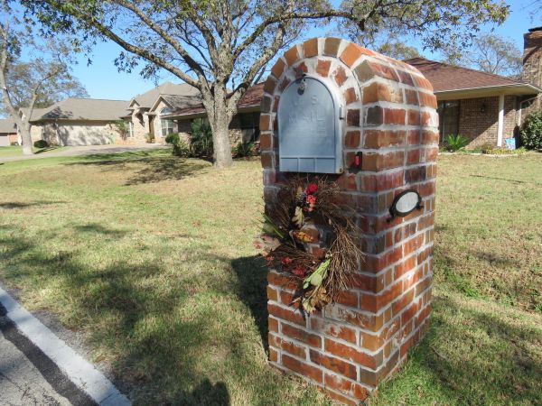Brick Mailbox Replacement in Georgetown
