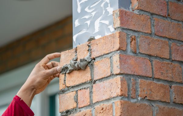 Brick Pillar Repair in Georgetown