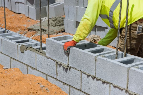 Concrete Blocks Installation in Georgetown
