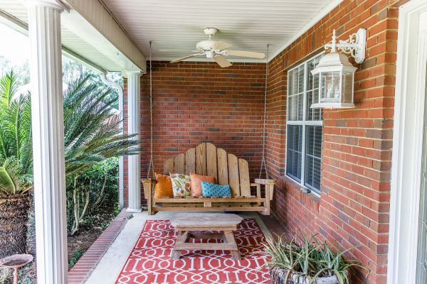 Porch Brick Repair in Georgetown