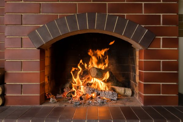 Brick Fireplace Installation in Georgetown