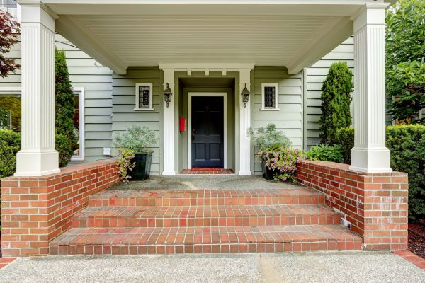Front Porch Masonry Repair in Georgetown