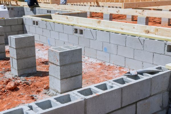 Cement Block Installation in Georgetown