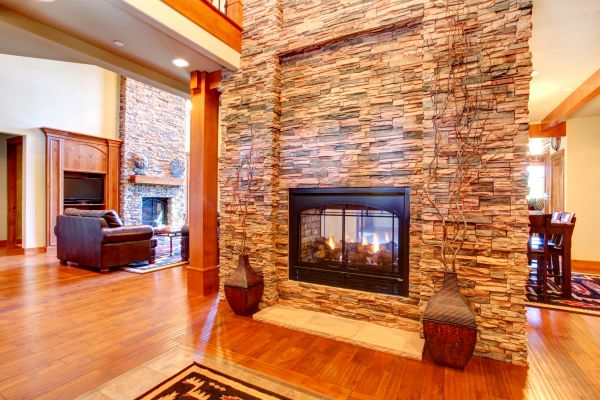 Stone Hearth Installation in Georgetown