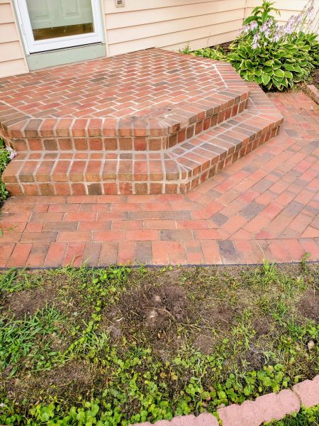 Brick Stoop Repair in Georgetown