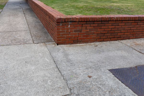 Brick Retaining Wall Repair in Georgetown